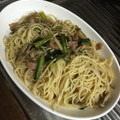 クック1Y5T58☆'s cooksnap of when they made 舞茸と小松菜の和風パスタ.