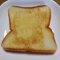 和☆2049's cooksnap of when they made フライパンdeバタートースト.