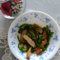 ウンソ９２６'s cooksnap of when they made 簡単！お弁当にも！ピーマンとちくわ炒め.