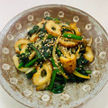 あっこ姉's cooksnap of when they made もう一品！ほうれん草とちくわの甘辛炒め.