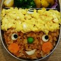 pizzacrust's cooksnap of when they made 節分＊赤鬼オムライスのキャラ弁.