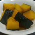 み〜くんパパ's cooksnap of when they made おばあちゃん直伝☆かぼちゃの煮物（＾＾）.