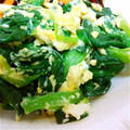 まかろん☆まかろん's cooksnap of when they made 超簡単★ほうれん草と卵のごま油炒め.