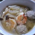 *suzuko*'s cooksnap of when they made イワシのつみれ鍋、味噌とにんにくで！.