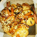 ten4k's cooksnap of when they made 蓮根と豚肉のきんぴら☆.