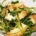 みゆるんるん's cooksnap of when they made 豆苗と厚揚げの豆板醤炒め.