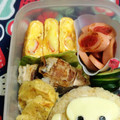 ひめポ's cooksnap of when they made 【お弁当】とろ〜りチーズとカニカマ卵焼き.