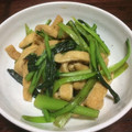 たなかno's cooksnap of when they made ★もう一品に＊小松菜と揚げの煮浸し＊♪.