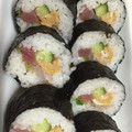 makosaka's cooksnap of when they made 絶対失敗しない!恵方巻き・太巻き寿司!.