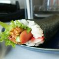 ＊＊りなmama＊＊'s cooksnap of when they made ＊節分の恵方巻き☆サラダ巻き＊.