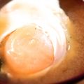 ぺっぺぺ72's cooksnap of when they made たまごポトン、朝のみそ汁.