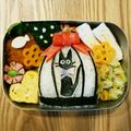 らぃてぃん's cooksnap of when they made 籠に入ったジジ弁当（キャラ弁）.