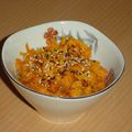 もんしゅしゅ's cooksnap of when they made ニンジンの梅マヨゴマ炒め.