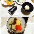 ☆☆☆'s cooksnap of when they made 巻き寿司（太巻き）～恵方巻きにもＯＫ～.