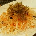 かくいぬ's cooksnap of when they made 千切り野菜とじゃこのさっぱりサラダ.