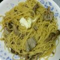 クックE2OKKZ☆'s cooksnap of when they made 簡単★絶品★クセになるキノコ和風パスタ.