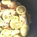 hyoki's cooksnap of when they made ストウブでサーモンと玉ねぎのさっぱり蒸し.