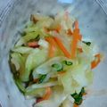 jyotaro's cooksnap of when they made おばあちゃん秘伝のキャベツの浅漬け.