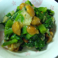 ぴかトン's cooksnap of when they made つるむらさきとなめこおろし和え.