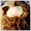 リンクマ's cooksnap of when they made ☺簡単♪味噌味のすき焼き☆みそすき丼☺.