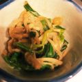 はに333's cooksnap of when they made 春の香り✿簡単！せり＆エノキの胡麻あえ✿.