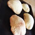 Azmsk's cooksnap of when they made 絶対膨らむ♪ピタパン（ポケットパン）.