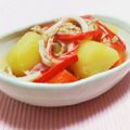 まあまま☆0403's cooksnap of when they made じゃがいもとツナ・かに蒲鉾の煮物♪.