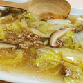 愛しのトゥルビヨン's cooksnap of when they made 簡単☆ミンチ白菜葛切りの煮物 鍋の残り物.