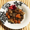 なつき☆ミ's cooksnap of when they made 牛肉と蓮根のバルサミコ炒め.