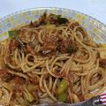 みくぱみゅ's cooksnap of when they made オイルサーディンと長ネギのトマトパスタ.