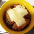 おがぴー♡'s cooksnap of when they made 絶品＊簡単 オニオングラタンスープ.