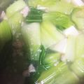 emi0212's cooksnap of when they made 青梗菜のカニあんかけ.
