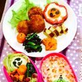 ＲＫまま's cooksnap of when they made お弁当おかず☆うずら卵で太鼓♪節分にも★.