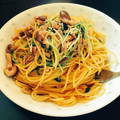 misamisa08's cooksnap of when they made ツナときのこの和風パスタ.