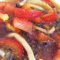 りぽびたん♪♪'s cooksnap of when they made お弁当用しめじとパプリカのカレー醤油和え.