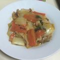 ふーちゃん222's cooksnap of when they made ♪材料を切ってお鍋に入れる簡単八宝菜♪.