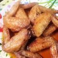 クックGKILE1☆'s cooksnap of when they made 懐かしの甘辛味♪手羽先の唐揚げ.