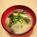 シナモシナモ's cooksnap of when they made 大根＆油揚げ＆若芽のお味噌汁.