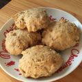 kanatrip's cooksnap of when they made hmで簡単バナナスコーン♬.