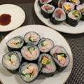 めい太＆ぽこ太's cooksnap of when they made 我が家の恵方巻き.