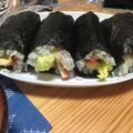 kanatrip's cooksnap of when they made ノンノン風☆サラダ巻き（工程写真つき）.