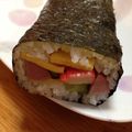 〜tinr～'s cooksnap of when they made 恵方巻きやお弁当に♪華やかサラダ海苔巻き.