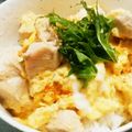 ガハナ's cooksnap of when they made 我が家のつゆだく♪親子丼.