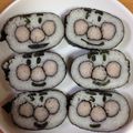 さおにゃんこ✨'s cooksnap of when they made キャラ弁☆アンパンマンでのり巻き♪♪♪.