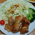 ぼんぼーや's cooksnap of when they made ★彡簡単鶏もも肉の照り焼き お弁当に★彡.