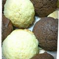 R40Katz's cooksnap of when they made メロンパンの皮生地（クッキー生地）.