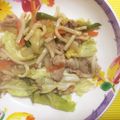 みぃーーみ☆'s cooksnap of when they made 10分で完成簡単豚バラ焼きうどん.