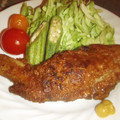 junemakeup's cooksnap of when they made 骨抜き手羽のとり天♪.