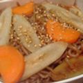くっくのん's cooksnap of when they made ざくざくゴボウと糸こんにゃくの煮物.