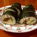 Susie845's cooksnap of when they made 高野豆腐でしっとり7色恵方巻き☆.